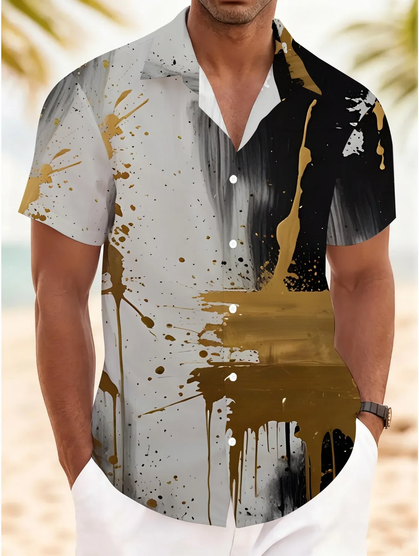 Men's Hawaiian Shirt 2026 New Summer Fashion Man Women Short Sleeve Beach Party Print Vacation Tops
Men's Hawaiian Shirt 2026 New Summer Fashion Man Women Short Sleeve Beach Party Print Vacation Tops