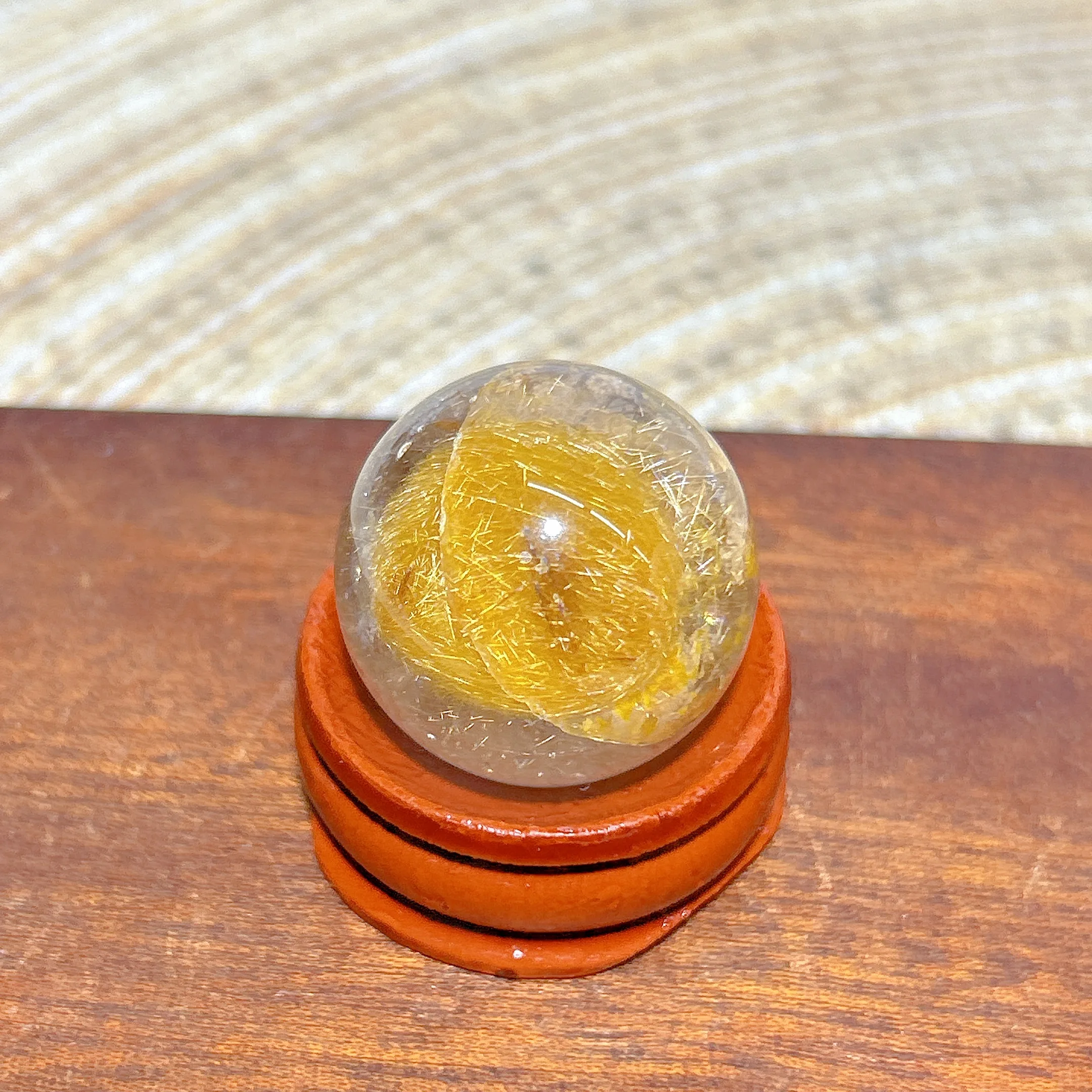 Healing High Quality Natural Crystal Golden Rutile Sphere Rainbow Polished GemStone Mineral Energy Reiki Home Decorations Gift
Healing High Quality Natural Crystal Golden Rutile Sphere Rainbow Polished GemStone Mineral Energy Reiki Home Decorations Gift
