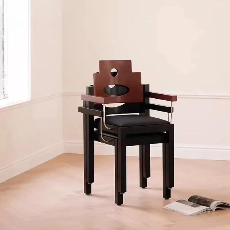 Retro casual design home dining chair solid wood soft seat armrest apartment living room dining chair
Retro casual design home dining chair solid wood soft seat armrest apartment living room dining chair