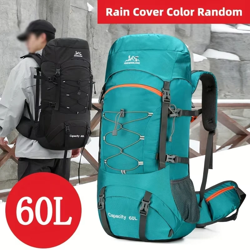 Outdoor Climbing Backpack with Rain Cover Large Capacity Hiking Trekking Camping Luggage Bag Hydration Sports Weekend Rucksack
Outdoor Climbing Backpack with Rain Cover Large Capacity Hiking Trekking Camping Luggage Bag Hydration Sports Weekend Rucksack