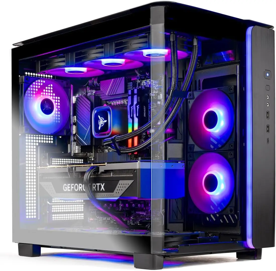 NVIDIA RTX 5070 12 ГБ GDDR7, SSD 1 ТБ Gen4, 32 ГБ DDR5 RAM 6000 RGB, блок питания 850 Вт Gold, 360 мм ARGB AIO, Wi-Fi, Win 11 Home
NVIDIA RTX 5070 12 ГБ GDDR7, SSD 1 ТБ Gen4, 32 ГБ DDR5 RAM 6000 RGB, блок питания 850 Вт Gold, 360 мм ARGB AIO, Wi-Fi, Win 11 Home