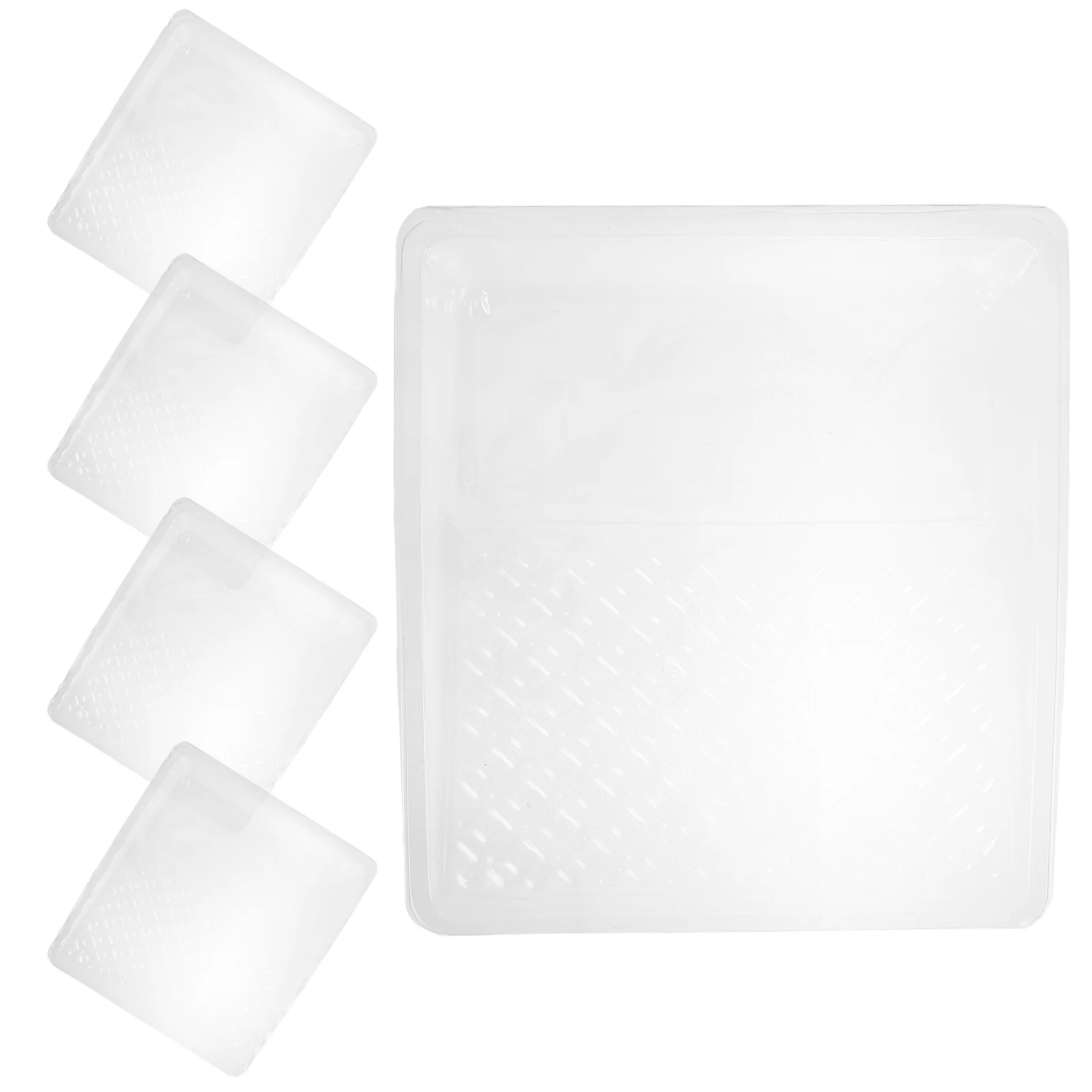 5Pcs Clear Paint Tray Liners Disposable Quick Use Safe Convenient Painting Accessories Tools Paint Tray Liners
5Pcs Clear Paint Tray Liners Disposable Quick Use Safe Convenient Painting Accessories Tools Paint Tray Liners
