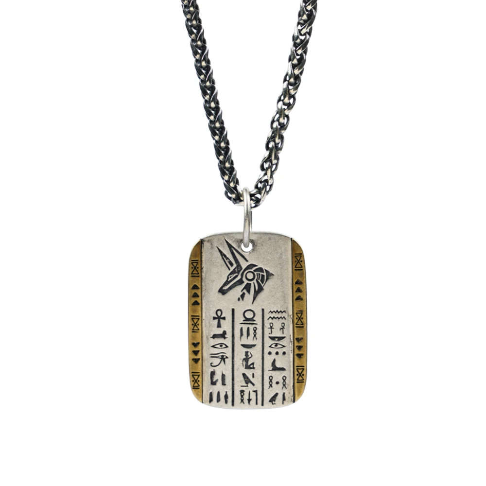 Anubis Sterling Silver Pendant Necklace S925 Egyptian Gothic Fashion Jewelry for Men Unique Anniversary Gift
Anubis Sterling Silver Pendant Necklace S925 Egyptian Gothic Fashion Jewelry for Men Unique Anniversary Gift