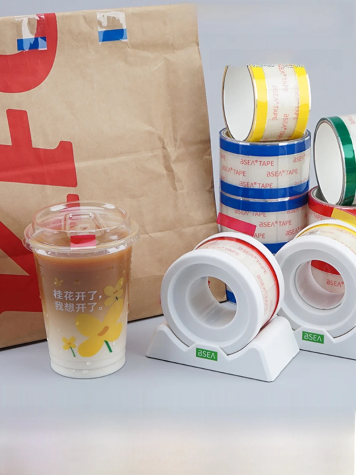 Easy Tear Takeaway Sealing Tape Restaurant ade Leakproof Baking Food Se Seal Stier Milk Tea Cup Seal Tape
Easy Tear Takeaway Sealing Tape Restaurant ade Leakproof Baking Food Se Seal Stier Milk Tea Cup Seal Tape