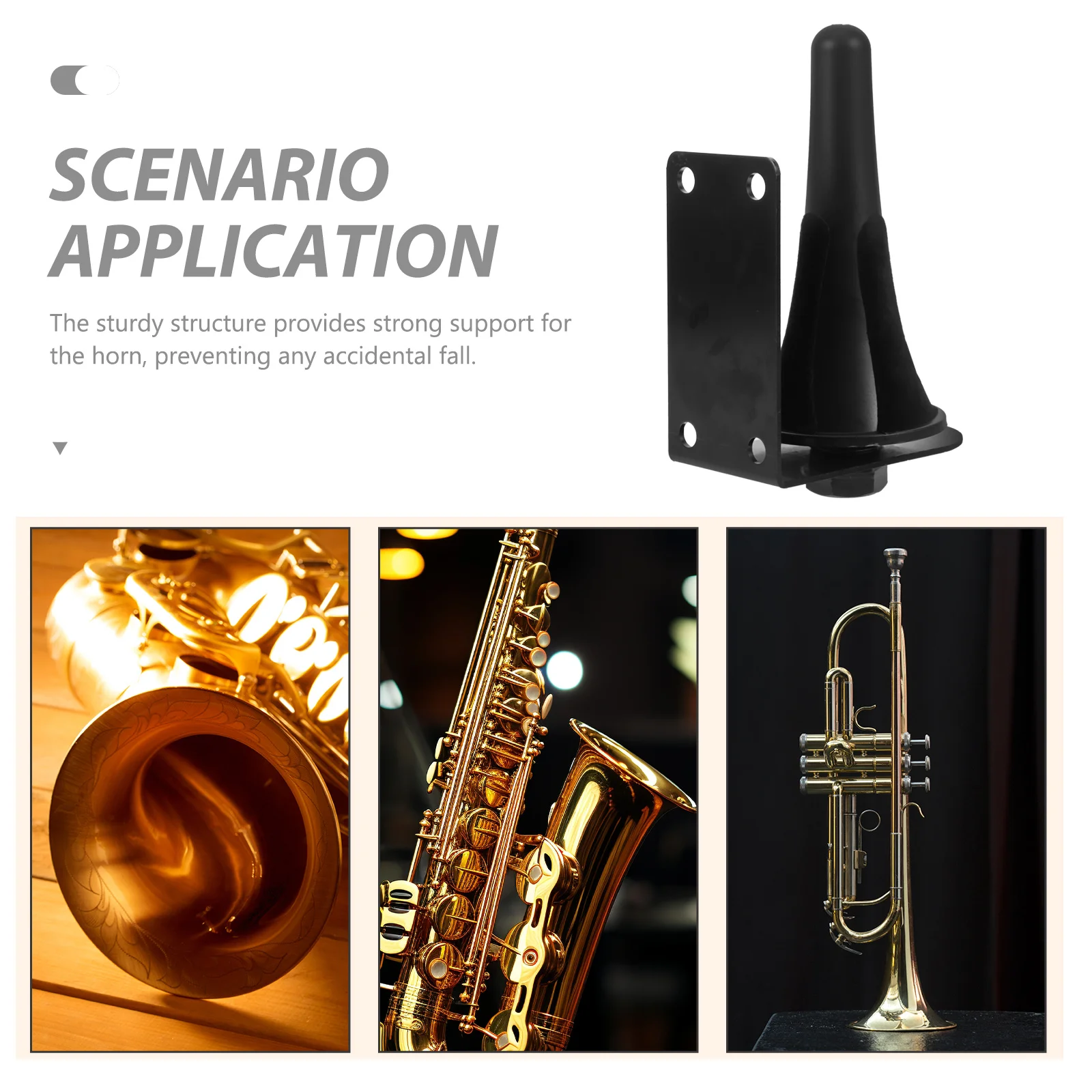 Trumpet Wall Mount Holder Space Saving Rack For Wind Instruments Durable Instrument Support Hook Trumpet Stand
Trumpet Wall Mount Holder Space Saving Rack For Wind Instruments Durable Instrument Support Hook Trumpet Stand