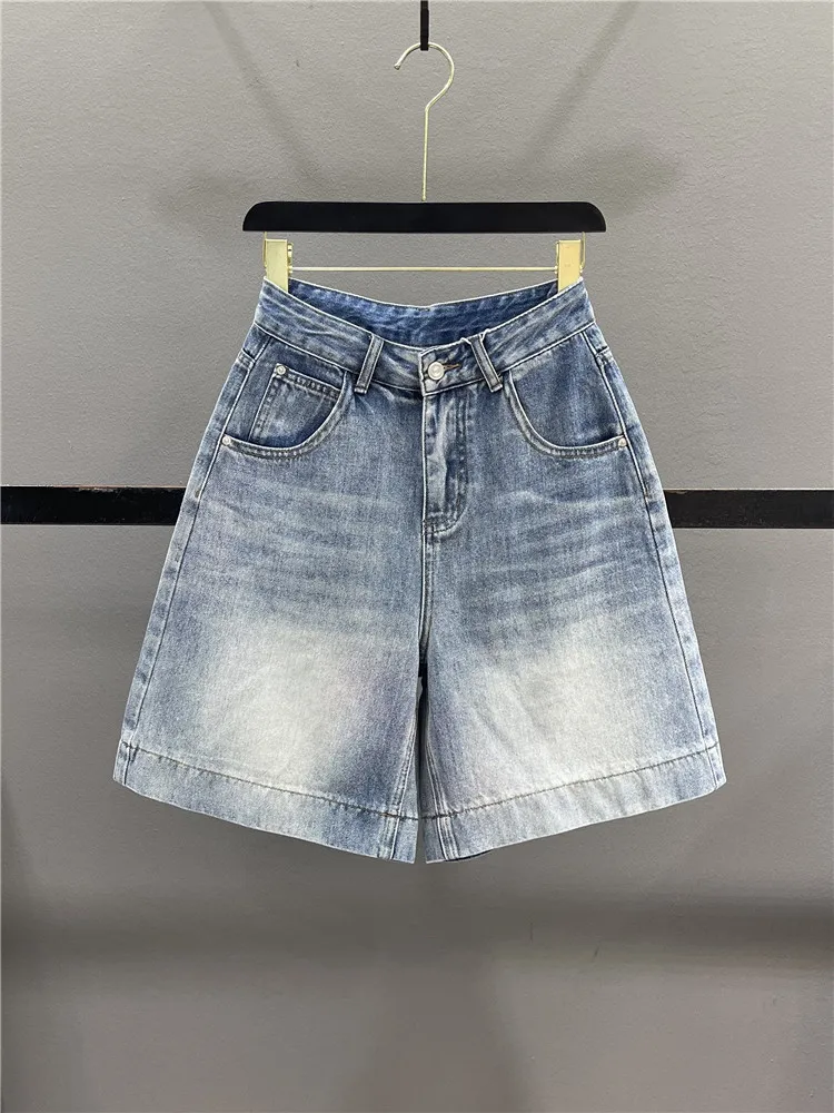 Retro Light Blue Denim Wide Leg Pants High Waist Loose Slim Straight Cut Summer New Women's Jeans Casual High Waist Loose Fit
Retro Light Blue Denim Wide Leg Pants High Waist Loose Slim Straight Cut Summer New Women's Jeans Casual High Waist Loose Fit