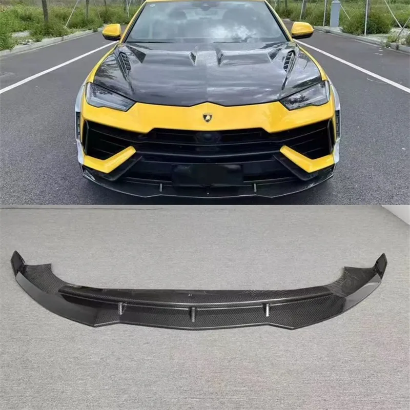 For Lamborghini URUS S 2024 Real Carbon Fiber Front Lip Front Bumper Lower Lip Under Spoiler Splitter Body Kit
For Lamborghini URUS S 2024 Real Carbon Fiber Front Lip Front Bumper Lower Lip Under Spoiler Splitter Body Kit
