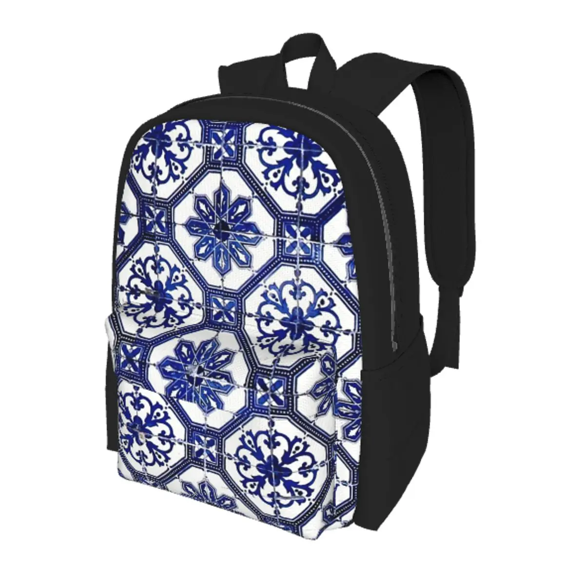 Blue And White Portuguese Tile Student Backpack School Bag Hiking Travel Daypack for Boys Girls Bookbag Shoulder Bags
Blue And White Portuguese Tile Student Backpack School Bag Hiking Travel Daypack for Boys Girls Bookbag Shoulder Bags