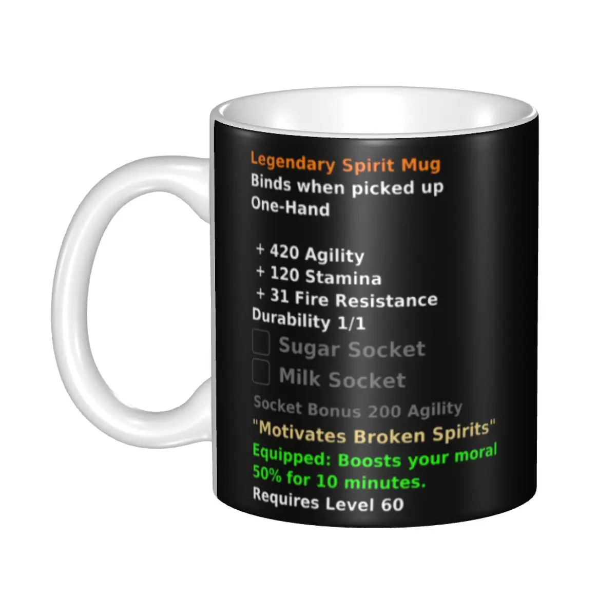 Warcrafts Coffee Mug DIY Personalized Ceramic Mug Cup Creative Gift
Warcrafts Coffee Mug DIY Personalized Ceramic Mug Cup Creative Gift
