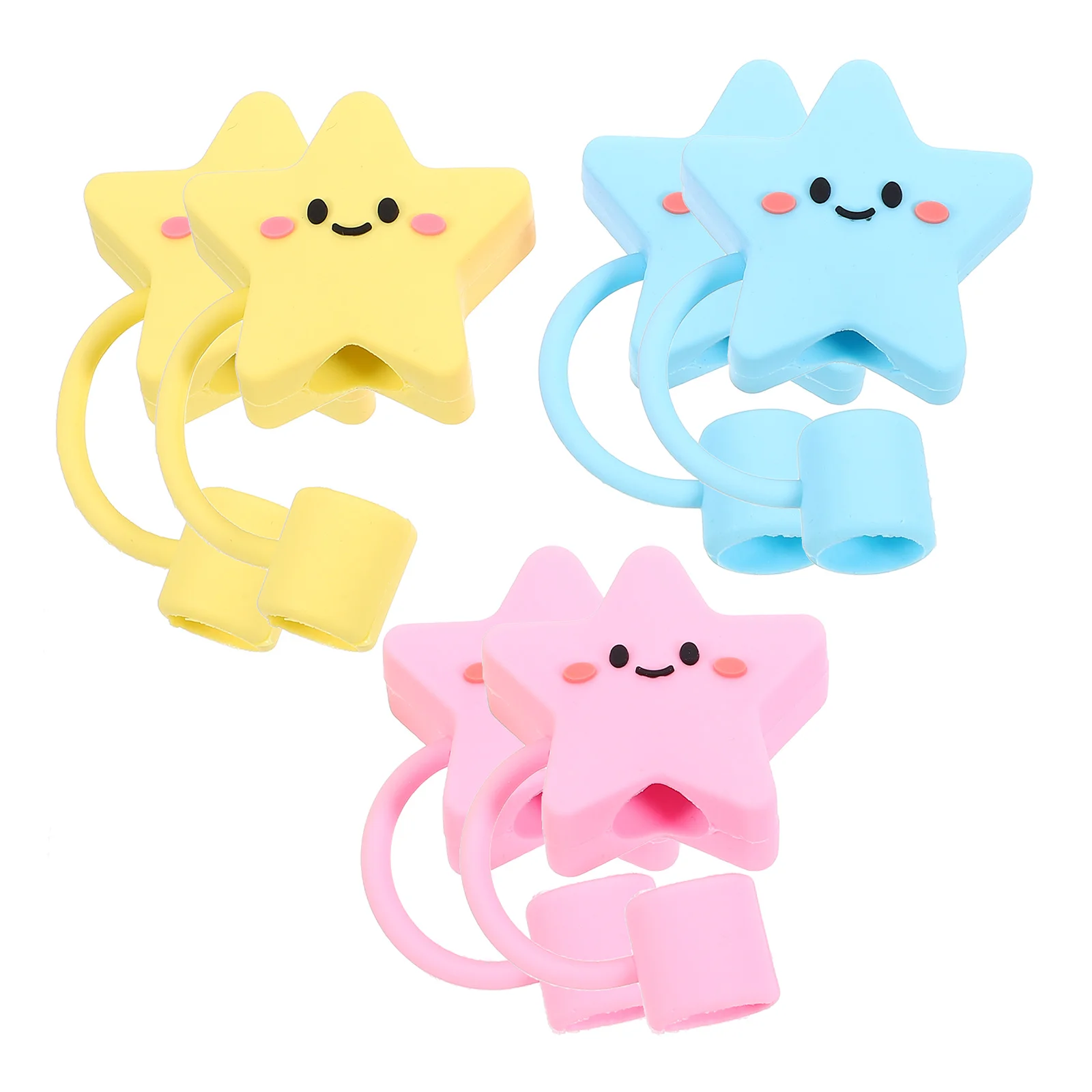 6 Pcs Straw Dust Cap 10mm Large Diameter Silicone Covers Yellow Pink Tips Protector Splash Proof Decor
6 Pcs Straw Dust Cap 10mm Large Diameter Silicone Covers Yellow Pink Tips Protector Splash Proof Decor