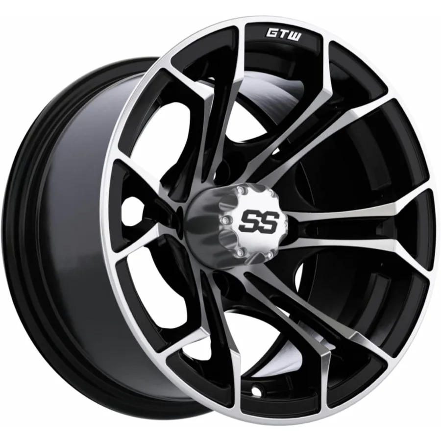 12 Inch Aluminum Golf Cart Wheel 12x7 44 Bolt Pattern 3:4 Offset with Machined Finish and Black Coating for Enhanced Durability
12 Inch Aluminum Golf Cart Wheel 12x7 44 Bolt Pattern 3:4 Offset with Machined Finish and Black Coating for Enhanced Durability