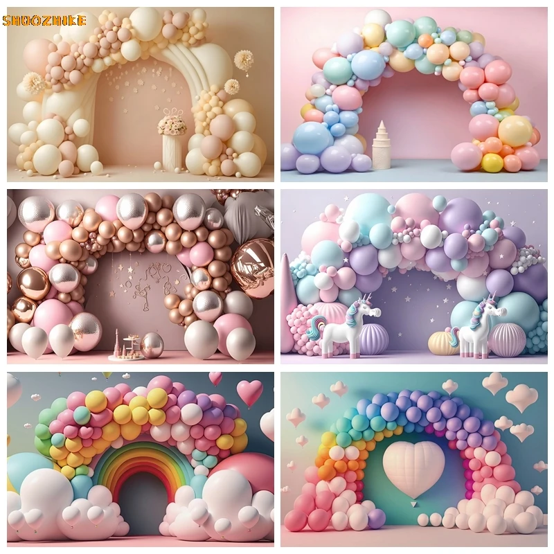 Colorful Balloon Baby 1st Birthday Backdrop Photography Newborn Baby Shower Cake Smash Table Party Decor Photo Background Props
Colorful Balloon Baby 1st Birthday Backdrop Photography Newborn Baby Shower Cake Smash Table Party Decor Photo Background Props