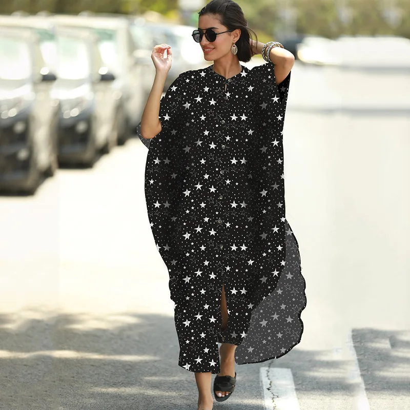 2023 Spring Summer New Loose Large Holiday Gown Sunscreen Jacket Cardigan Beach Bikini Overlay Swimsuit Women Blouse P5
2023 Spring Summer New Loose Large Holiday Gown Sunscreen Jacket Cardigan Beach Bikini Overlay Swimsuit Women Blouse P5