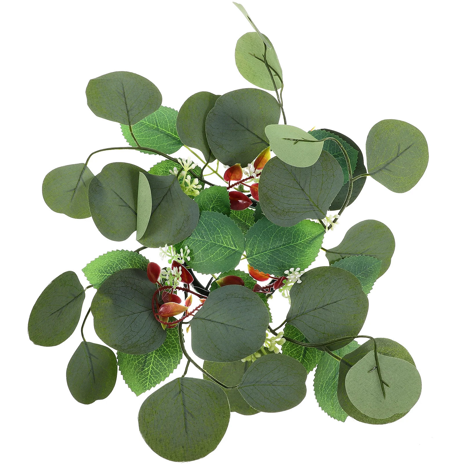 Lifelike Eucalyptus Wreath with Bright Berries Green Leaves for Christmas Valentine's Day Party Decor Easy to Maintain
Lifelike Eucalyptus Wreath with Bright Berries Green Leaves for Christmas Valentine's Day Party Decor Easy to Maintain