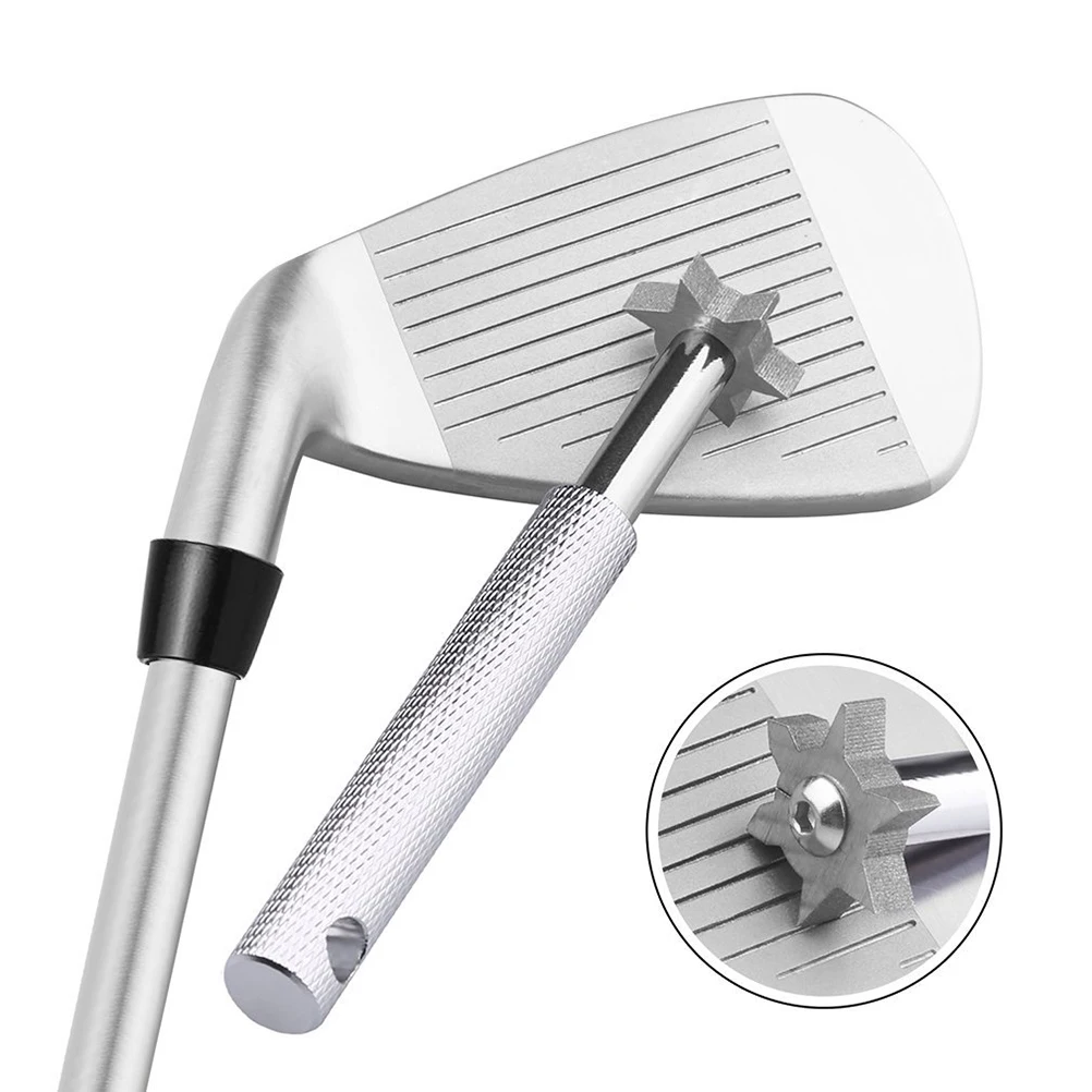 Club Groove Sharpener Tool 6 Cutters Stainless Steel Golf Accessories Re-grooving Cleaning Dirt Removal Portable
Club Groove Sharpener Tool 6 Cutters Stainless Steel Golf Accessories Re-grooving Cleaning Dirt Removal Portable