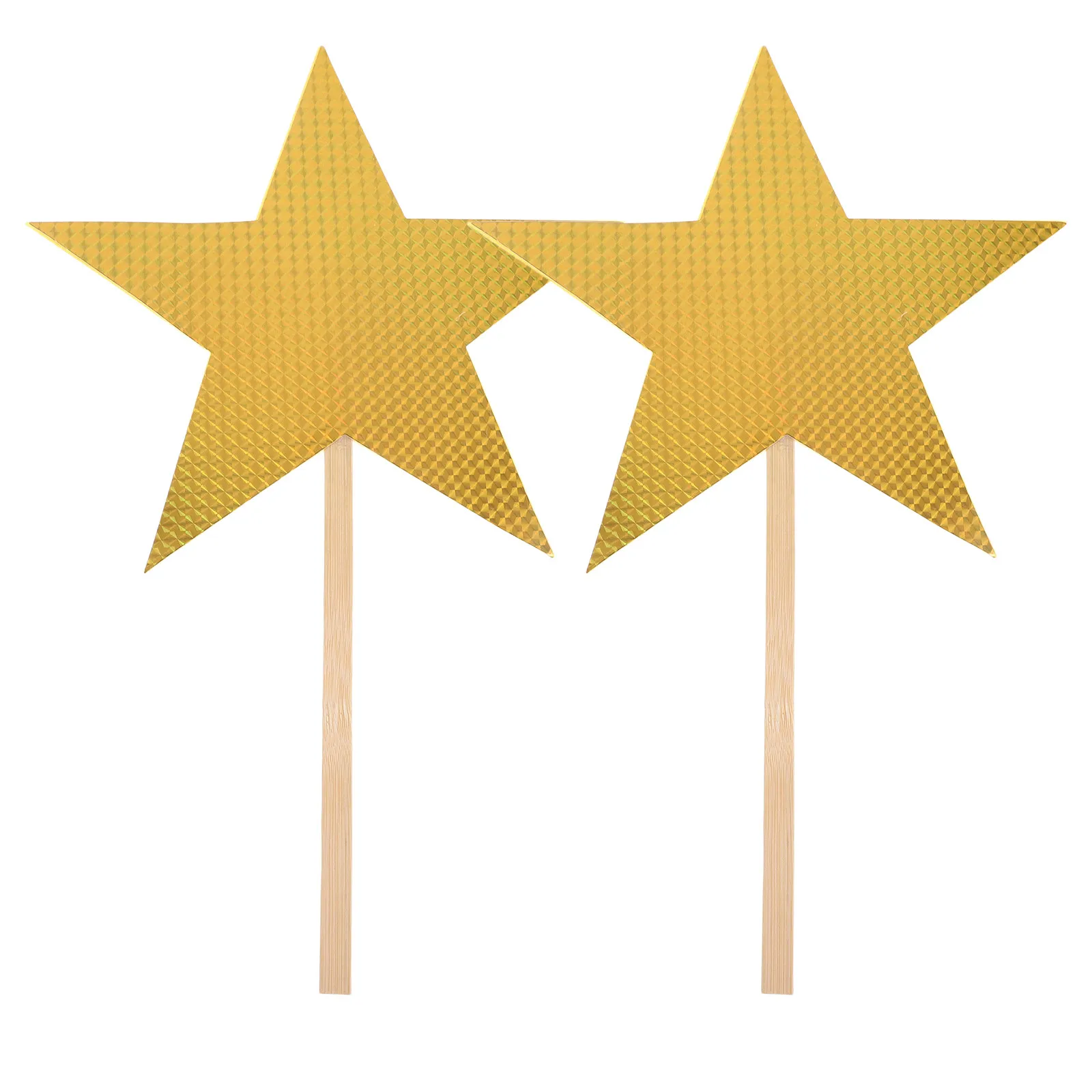 2Pcs Yellow Five-Pointed Star Handheld Cheer Prop Dance Team Accessory School Spirit Sports Event Graduation Party Decoration
2Pcs Yellow Five-Pointed Star Handheld Cheer Prop Dance Team Accessory School Spirit Sports Event Graduation Party Decoration