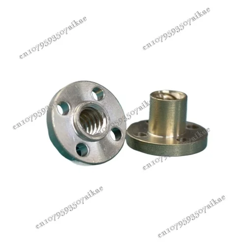3D printer accessories trapezoidal screw special matching flange brass nut 8*4 /8*8
3D printer accessories trapezoidal screw special matching flange brass nut 8*4 /8*8