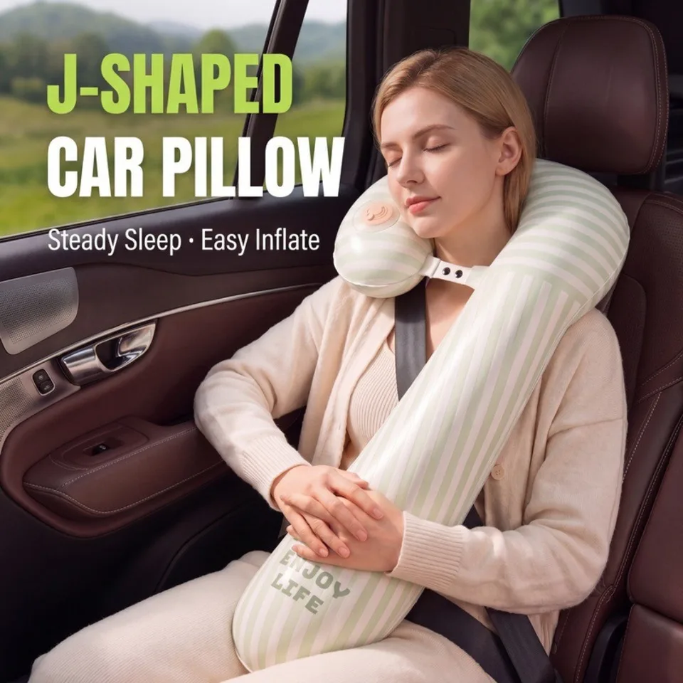 Inflatable Body Pillow Comfortable Portable U-shaped Car Pillow Travel Supplies Neck Support Pillow Foldable Travel Pillow
Inflatable Body Pillow Comfortable Portable U-shaped Car Pillow Travel Supplies Neck Support Pillow Foldable Travel Pillow