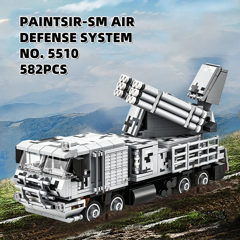 582 шт. ракетная машина WW2 военные Pantsir-SM "система воздушной обороны строительные блоки сборная модель DIY строительные кирпичи игрушки
582 шт. ракетная машина WW2 военные Pantsir-SM "система воздушной обороны строительные блоки сборная модель DIY строительные кирпичи игрушки