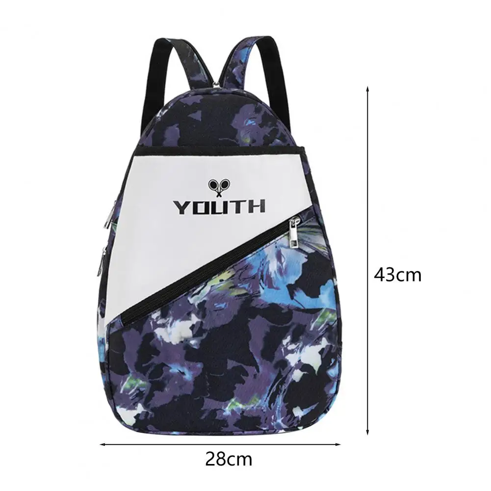 Tennis Backpack Smooth Zipper Compartment Oxford Cloth Pickleball Paddles Tennis Backpack Junior Tennis Bag Space-saving
Tennis Backpack Smooth Zipper Compartment Oxford Cloth Pickleball Paddles Tennis Backpack Junior Tennis Bag Space-saving