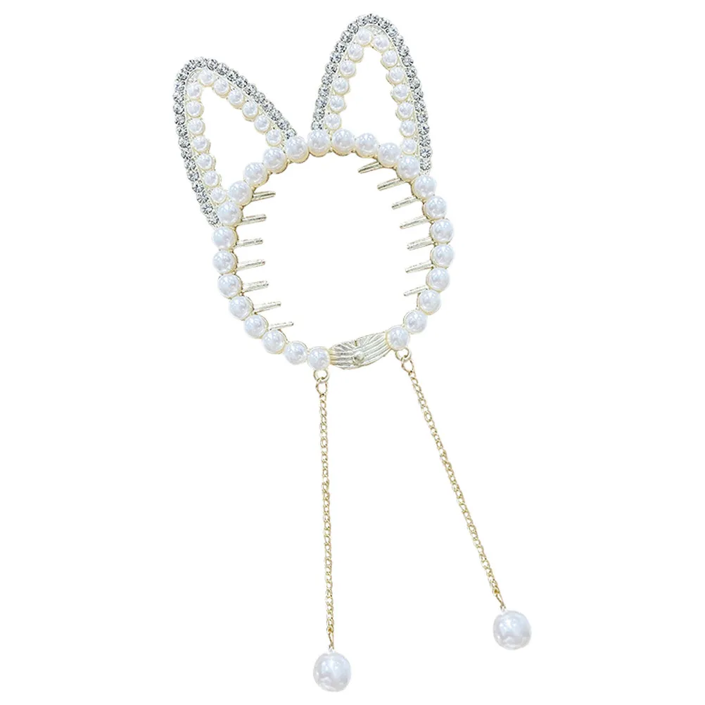 Rhinestone Bun Hair Clip Elegant Metal Ponytail Holder Decorative Hair Accessories for Girls Party Wedding Daily Wear
Rhinestone Bun Hair Clip Elegant Metal Ponytail Holder Decorative Hair Accessories for Girls Party Wedding Daily Wear