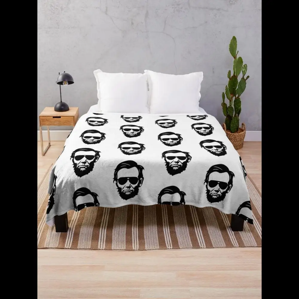 Funny Abraham Lincoln Sunglasses Honest Abe USA Throw Blanket for Cozy Comfort
Funny Abraham Lincoln Sunglasses Honest Abe USA Throw Blanket for Cozy Comfort