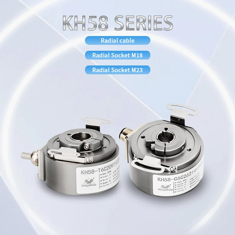KH58 ppr max to 24Bits elevator accessories precision high accuracy encoder optical encoder rotary encoder incremental
KH58 ppr max to 24Bits elevator accessories precision high accuracy encoder optical encoder rotary encoder incremental