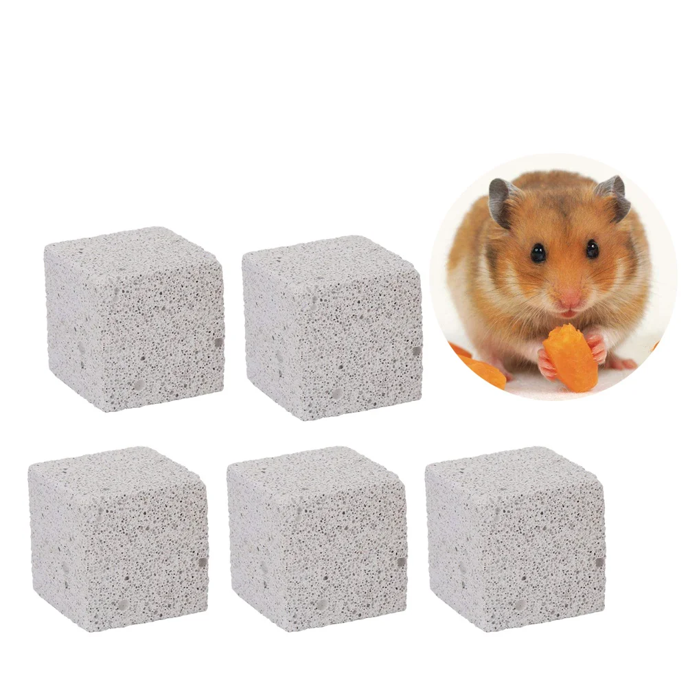 5Pcs Mineral Calcium Teeth Grinding Block 4.5cm for Hamster Guinea Pig Rabbit Chinchilla Small Animal Chewing Aid
5Pcs Mineral Calcium Teeth Grinding Block 4.5cm for Hamster Guinea Pig Rabbit Chinchilla Small Animal Chewing Aid
