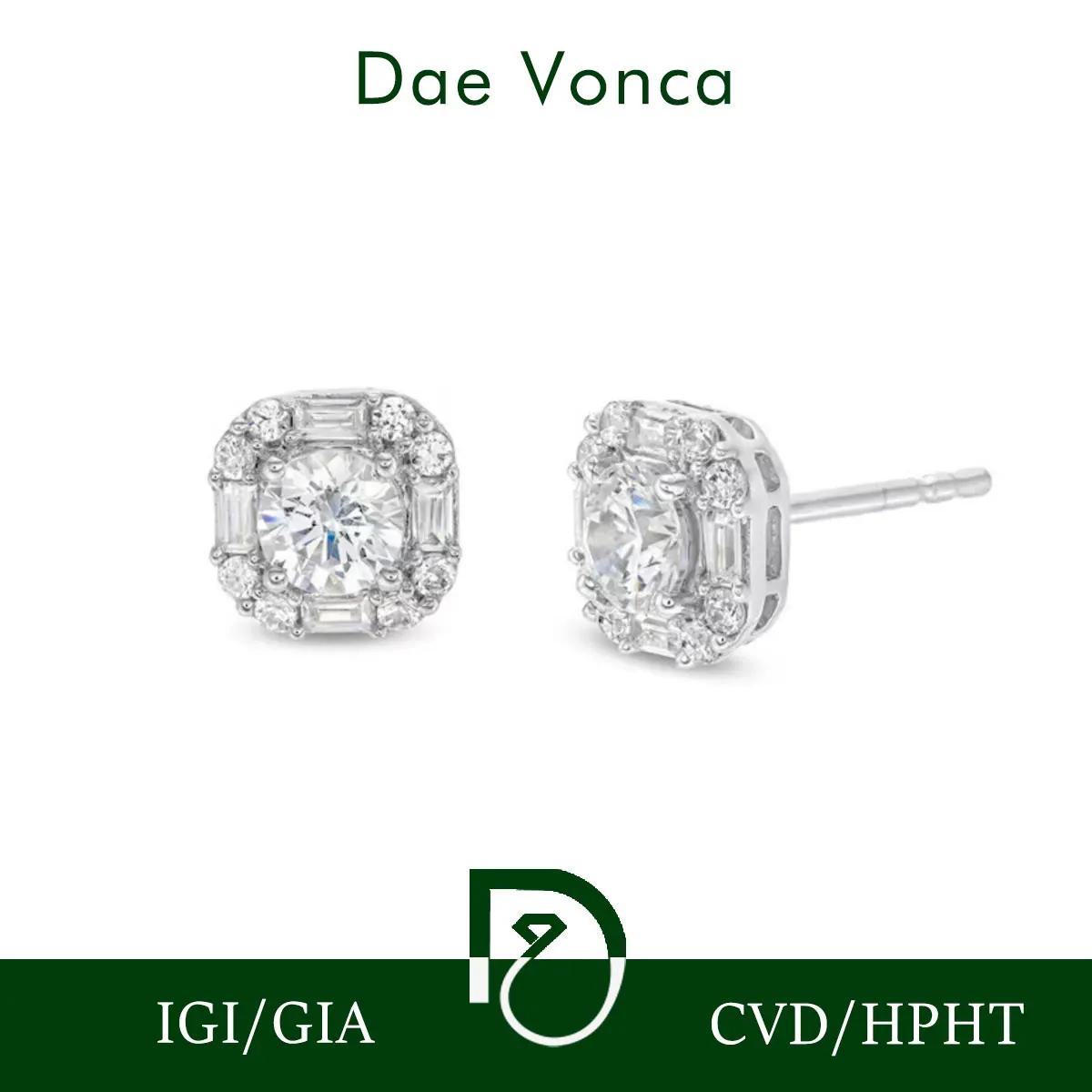 14K White Gold Cushion Halo Diamond Earrings Round Lab Grown Diamond Earrings Multi Diamond Halo Stud Earrings For Birthday Gift
14K White Gold Cushion Halo Diamond Earrings Round Lab Grown Diamond Earrings Multi Diamond Halo Stud Earrings For Birthday Gift