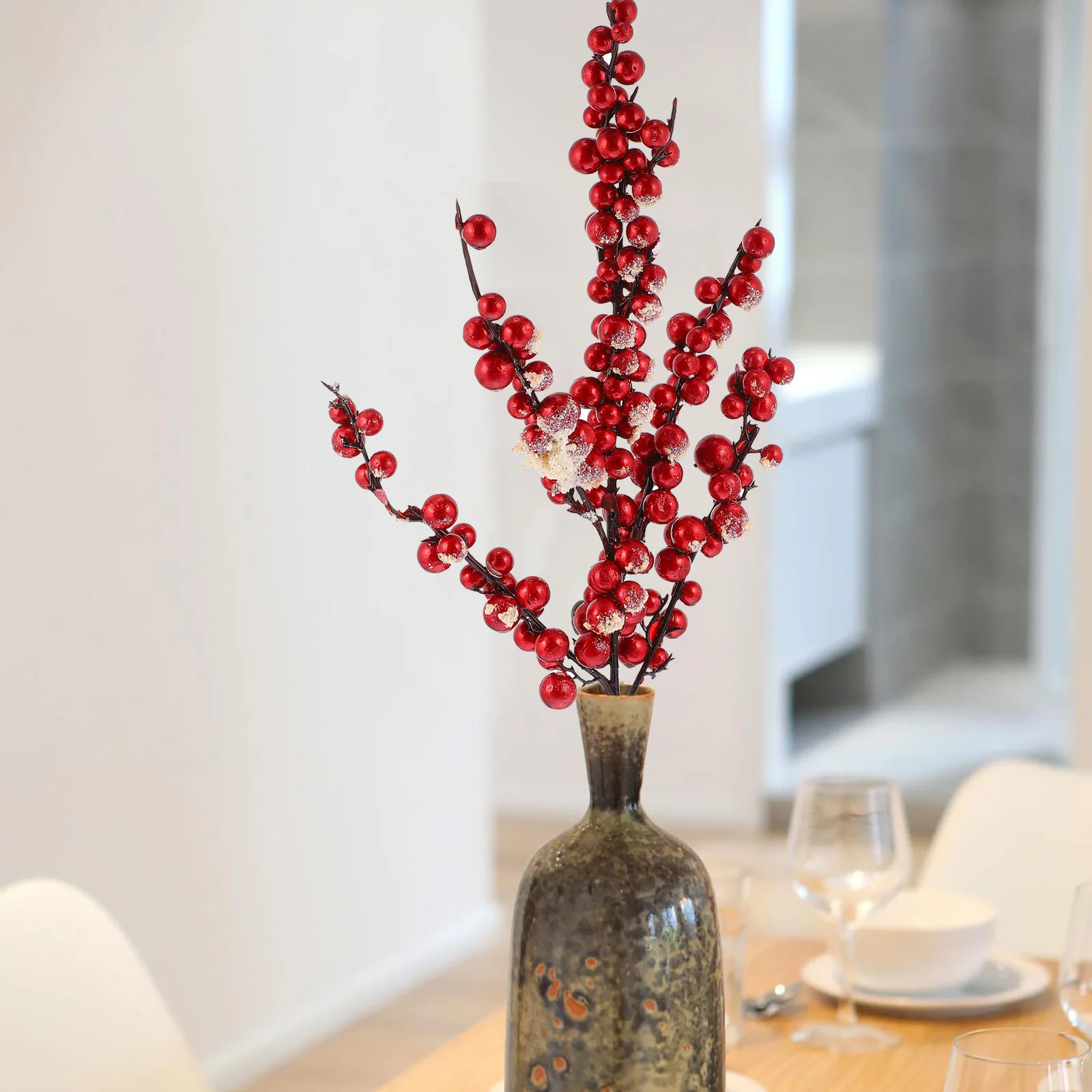 2pcs Simulation Berries Christmas Decorations Artificial Branches Ornaments For Xmas Home Party Flower Arrangement Evening
2pcs Simulation Berries Christmas Decorations Artificial Branches Ornaments For Xmas Home Party Flower Arrangement Evening