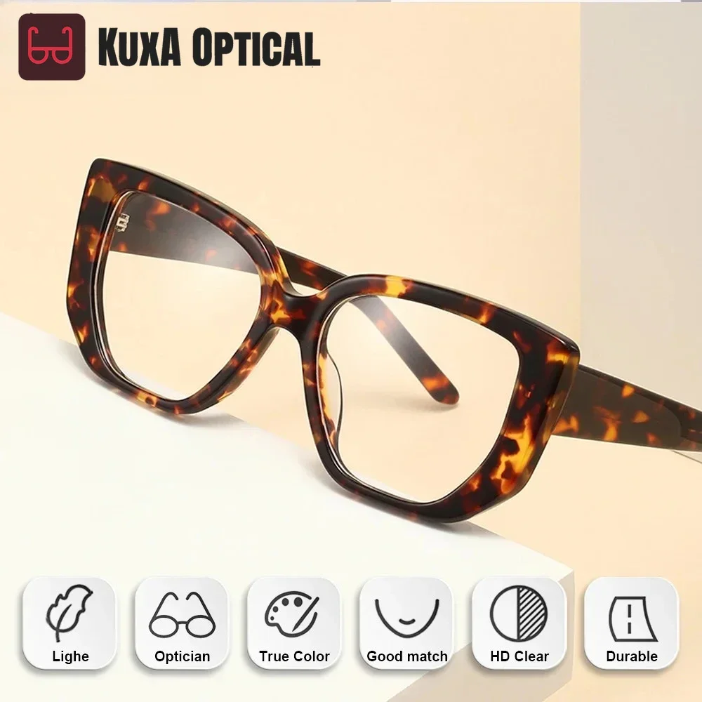 XUKA Fashion Square Reading Prescription Glasses Anti Blue Light Photochromic Optical Eyeglasses Men Women Acetate Myopia
XUKA Fashion Square Reading Prescription Glasses Anti Blue Light Photochromic Optical Eyeglasses Men Women Acetate Myopia