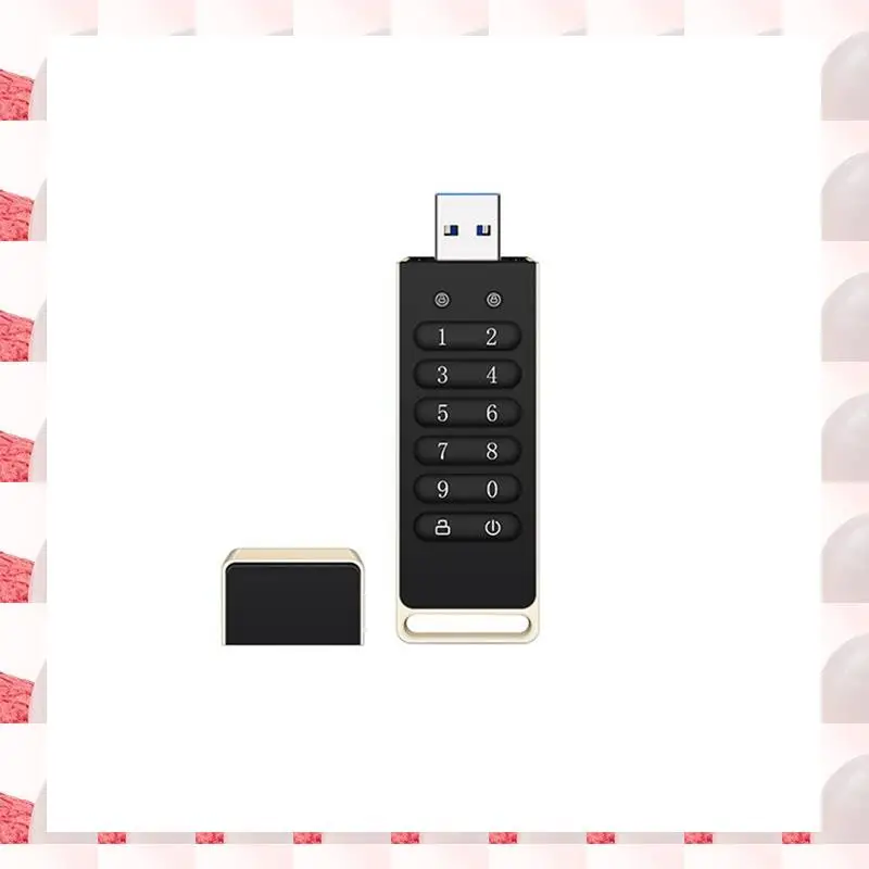 ABGN Secure USB Drive, Encrypted USB Flash Drive Hardware Password Memory Stick With Keypad USB 3.0 Disk Flash Black
ABGN Secure USB Drive, Encrypted USB Flash Drive Hardware Password Memory Stick With Keypad USB 3.0 Disk Flash Black