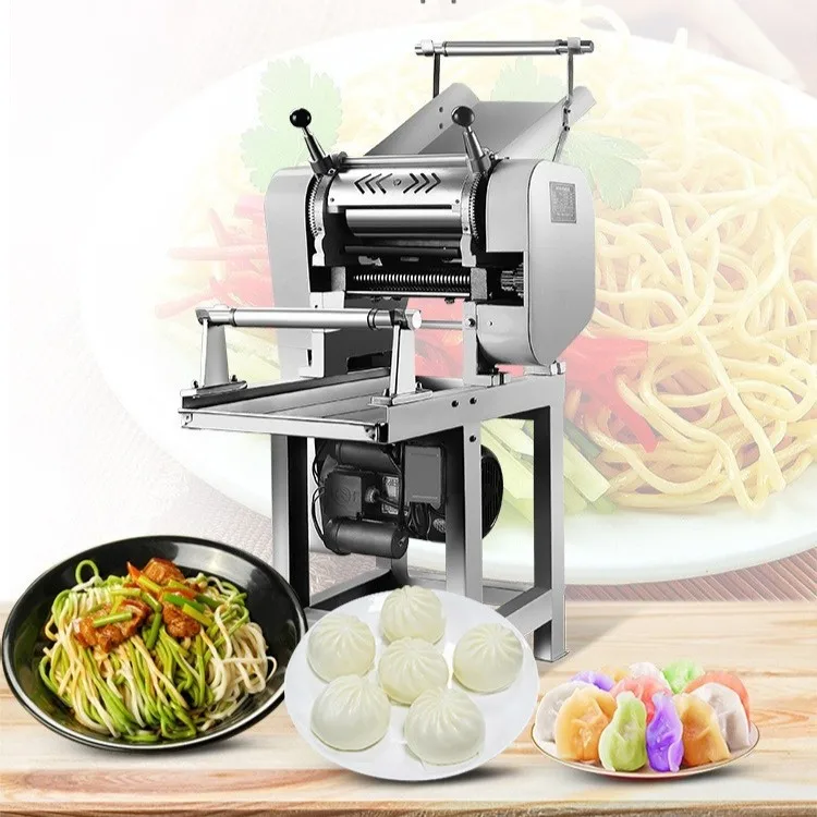 Commercial Electric Hand Crank Noodle Machine, Egg Noodle Fine Noodle Rice Noodle Maker, Tabletop Dough Roller
Commercial Electric Hand Crank Noodle Machine, Egg Noodle Fine Noodle Rice Noodle Maker, Tabletop Dough Roller