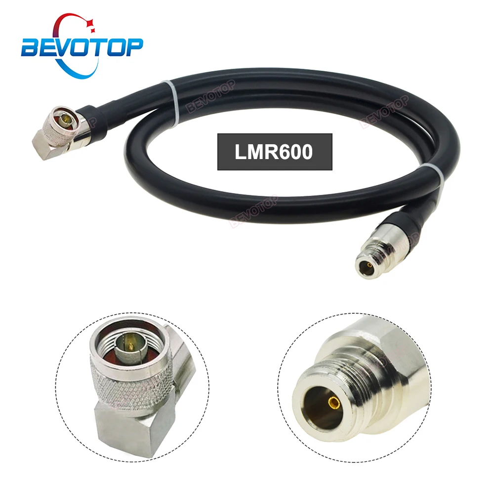 N разъемы мама-N папа под прямым углом 90 ° с низким уровнем потери LMR600 R600 высококачественный кабель 50 Ом RF коаксиальный удлинитель перемычка
N разъемы мама-N папа под прямым углом 90 ° с низким уровнем потери LMR600 R600 высококачественный кабель 50 Ом RF коаксиальный удлинитель перемычка