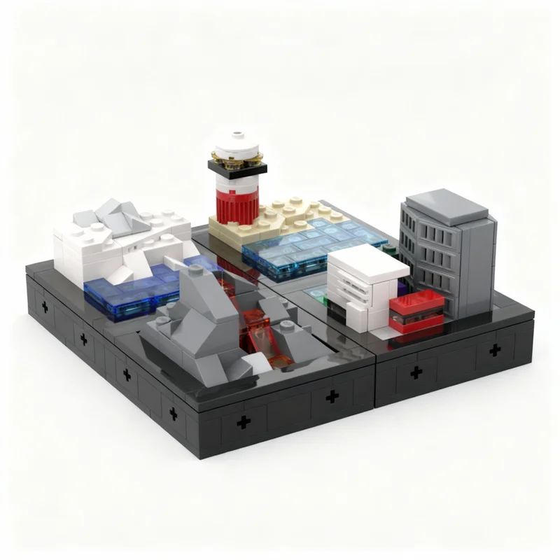 382pcs MOC Desktop Miniature Landscape Ornaments Architecture Model Building Blocks Toys Christmas Gifts Education Assemble
382pcs MOC Desktop Miniature Landscape Ornaments Architecture Model Building Blocks Toys Christmas Gifts Education Assemble
