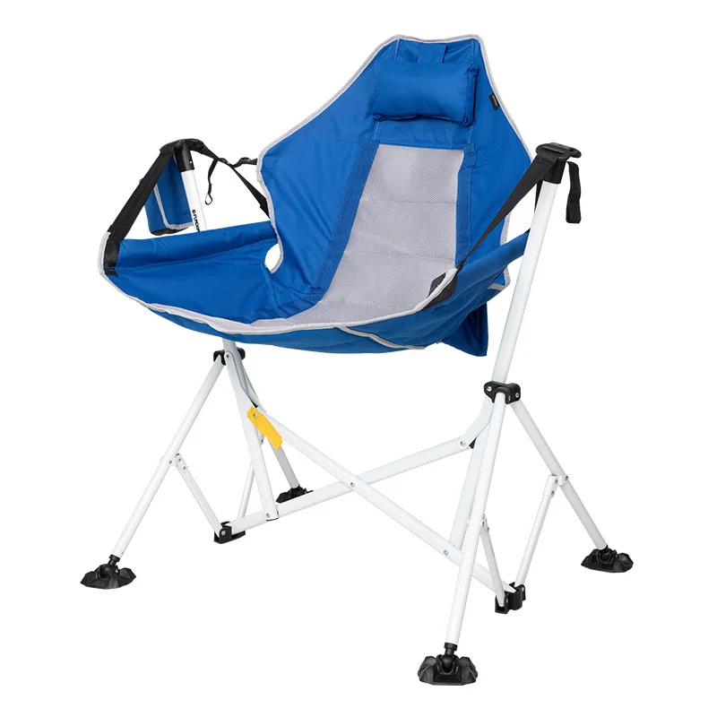 Outdoor Folding Camping Beach Swing Chair Portable Leisure Deck Chair for Travel
Outdoor Folding Camping Beach Swing Chair Portable Leisure Deck Chair for Travel