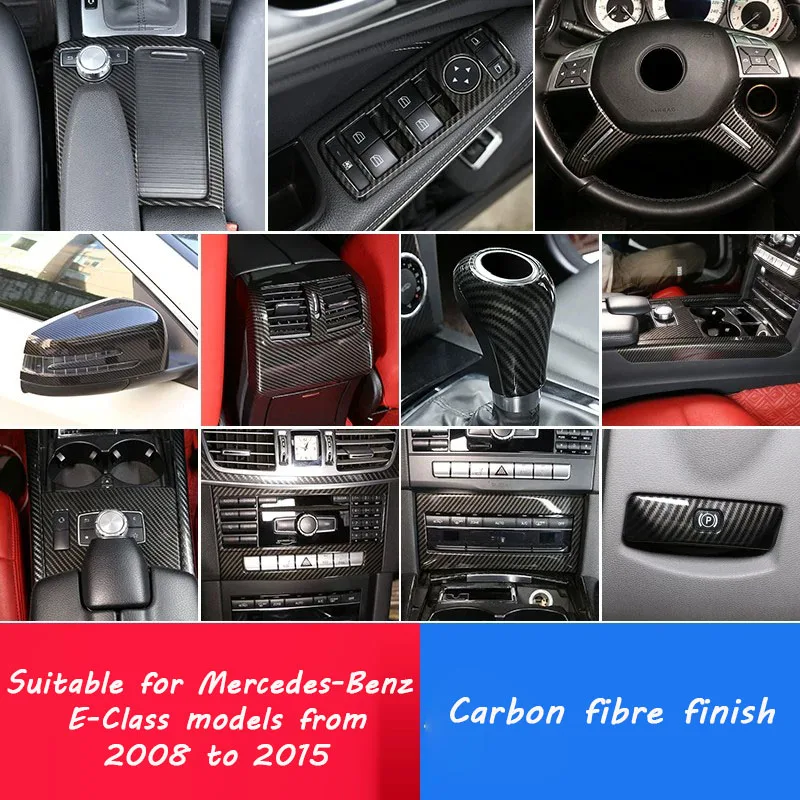 Car Interior Customisation Full Set Of ABS Carbon Fibre Interior Trim Accessories–For Older Mercedes-Benz E-Class W212(08–15)
Car Interior Customisation Full Set Of ABS Carbon Fibre Interior Trim Accessories–For Older Mercedes-Benz E-Class W212(08–15)