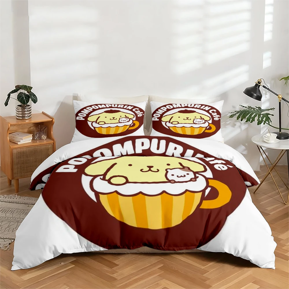 3-Piece High-Definition Digital Printed Bedding Set, Large Floral Pompompurin and Kitten Pattern Duvet Cover Set, Ultra-Soft Polyester Fiber Bedding, Thick Fabric Suitable for All Seasons, Machine Washable, Suitable for Bedroom, Guest Room, and Home Decor
3-Piece High-Definition Digital Printed Bedding Set, Large Floral Pompompurin and Kitten Pattern Duvet Cover Set, Ultra-Soft Polyester Fiber Bedding, Thick Fabric Suitable for All Seasons, Machine Washable, Suitable for Bedroom, Guest Room, and Home Decor