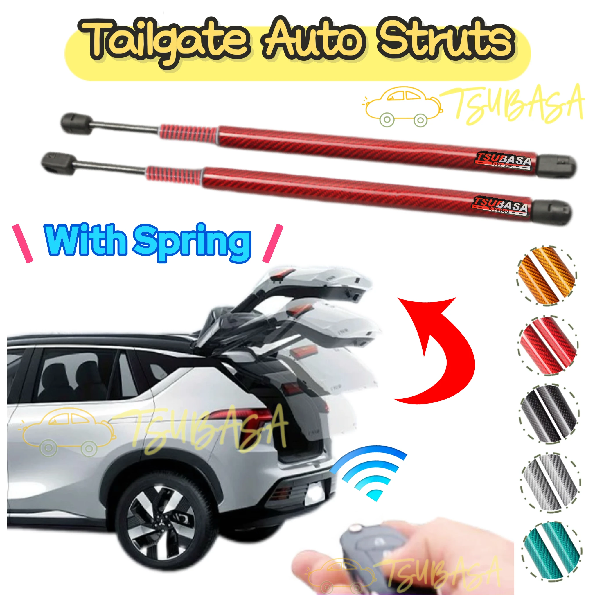 Auto Struts With Springs For Mercedes-Benz M-Class (W163) 1998-2005 SUV Rear Tailgate Trunk Boot Lift Supports Shock Damper
Auto Struts With Springs For Mercedes-Benz M-Class (W163) 1998-2005 SUV Rear Tailgate Trunk Boot Lift Supports Shock Damper