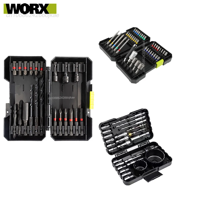 Worx Drill Bit Sets Original Set WA1620 21Pcs WA1626 26Pcs WA1149 42Pcs for Works of Electricians Carpenters and Decorators
Worx Drill Bit Sets Original Set WA1620 21Pcs WA1626 26Pcs WA1149 42Pcs for Works of Electricians Carpenters and Decorators