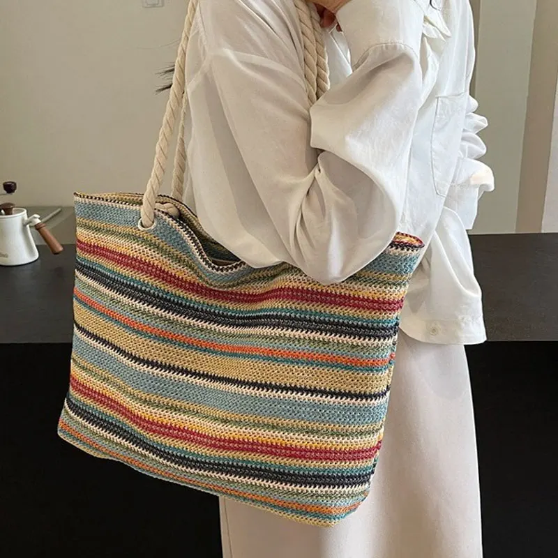 2PCS Women'S Bag Woven Shoulder Luxury Bag For Women Fashion Large Capacity Tote Bags Classic Casual Handbag Shopping Dropship
2PCS Women'S Bag Woven Shoulder Luxury Bag For Women Fashion Large Capacity Tote Bags Classic Casual Handbag Shopping Dropship