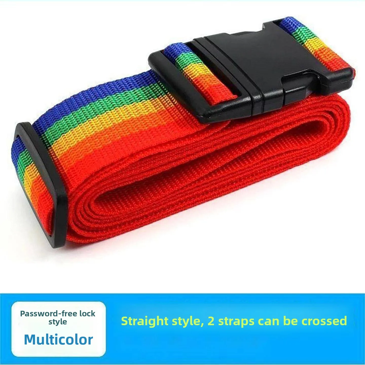 Luggage Strap Packing Belt No Password Explosive Proof Check-In Baggage Fastening Band without Lock One-Word Insert Buckle
Luggage Strap Packing Belt No Password Explosive Proof Check-In Baggage Fastening Band without Lock One-Word Insert Buckle