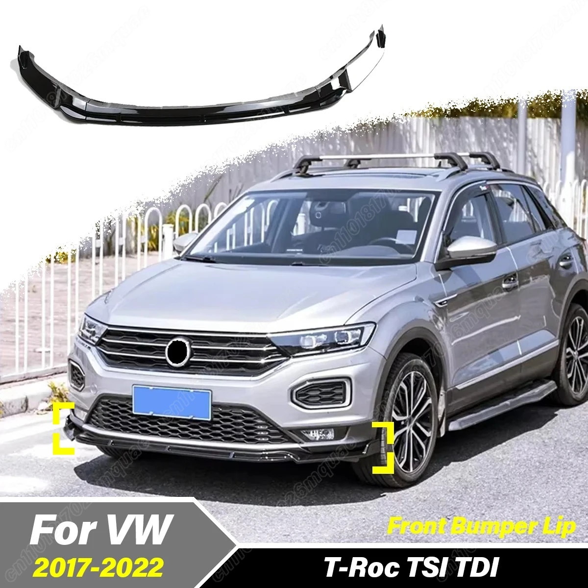For Volkswagen VW T-Roc TSI TDI 2017 2018 2019 2020 2021 2022 Front Bumper Spoiler Lip Splitter Decoration Modification Body Kit
For Volkswagen VW T-Roc TSI TDI 2017 2018 2019 2020 2021 2022 Front Bumper Spoiler Lip Splitter Decoration Modification Body Kit