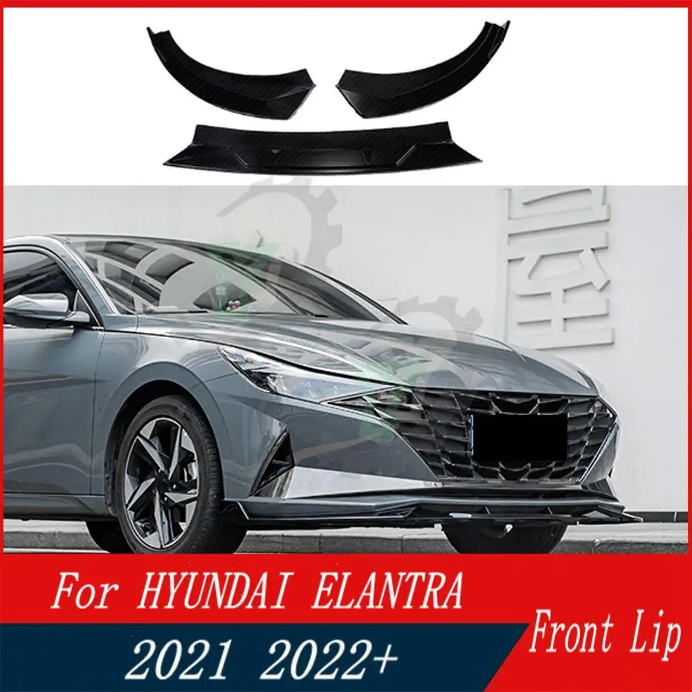 3PCS Car Front Bumper Lip Spoiler Splitter Diffuser Detachable Body Kit Cover Guard For HYUNDAI ELANTRA 2021 2022+
3PCS Car Front Bumper Lip Spoiler Splitter Diffuser Detachable Body Kit Cover Guard For HYUNDAI ELANTRA 2021 2022+