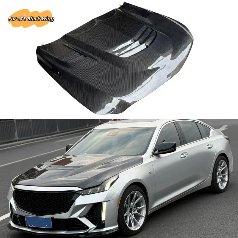 Carbon Fiber Hood for CT5 Black Wing Style Engine
Carbon Fiber Hood for CT5 Black Wing Style Engine