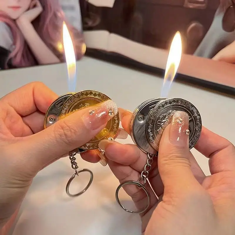 2025 Creative Compact Cigarette Lighters Inflated Gas Lighter Pendant Metal Gift Keychain Men's Cigarette Accessories
2025 Creative Compact Cigarette Lighters Inflated Gas Lighter Pendant Metal Gift Keychain Men's Cigarette Accessories