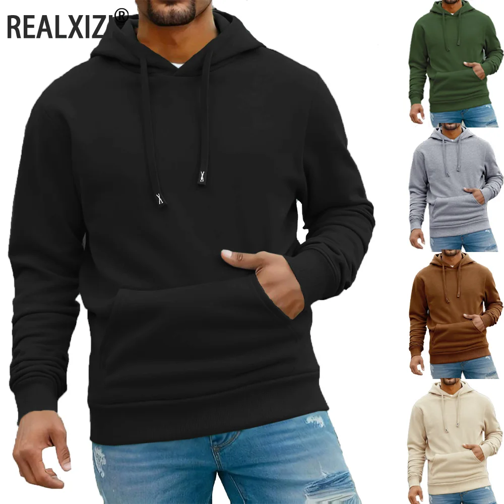 Men's Casual Hoodies Sweatshirt Men Daily Basic Drawstring Hoodie Solid Color Pullovers Sport Fitness Pocket Hoodies Streetwear
Men's Casual Hoodies Sweatshirt Men Daily Basic Drawstring Hoodie Solid Color Pullovers Sport Fitness Pocket Hoodies Streetwear