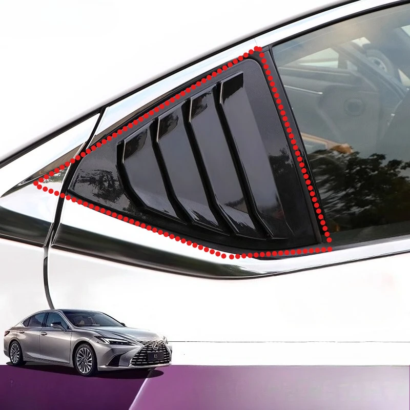 Для Lexus ES200 ES300h ES 2025 Внешнее треугольное окно, жалюзи заднего бокового окна, декоративная рамка
Для Lexus ES200 ES300h ES 2025 Внешнее треугольное окно, жалюзи заднего бокового окна, декоративная рамка