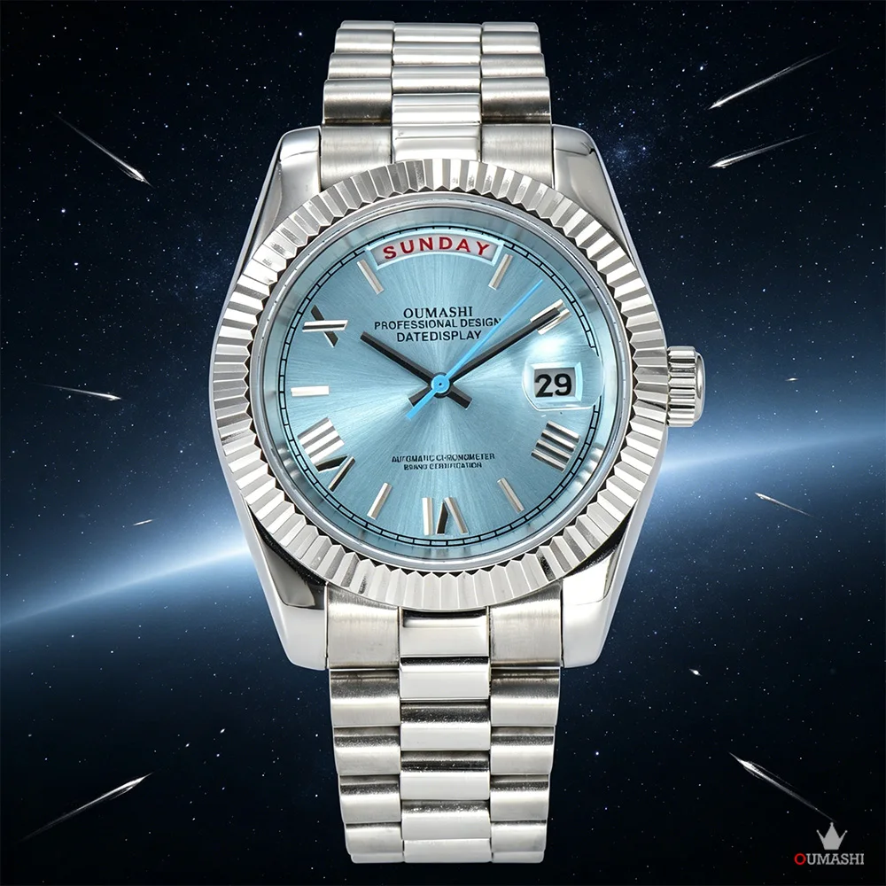 36mm/39mm Miyota 8285 Watch High Quality Automatic Mechanical Watch Stainless Steel Sapphire Glass Waterproof Case 8285 Watch
36mm/39mm Miyota 8285 Watch High Quality Automatic Mechanical Watch Stainless Steel Sapphire Glass Waterproof Case 8285 Watch