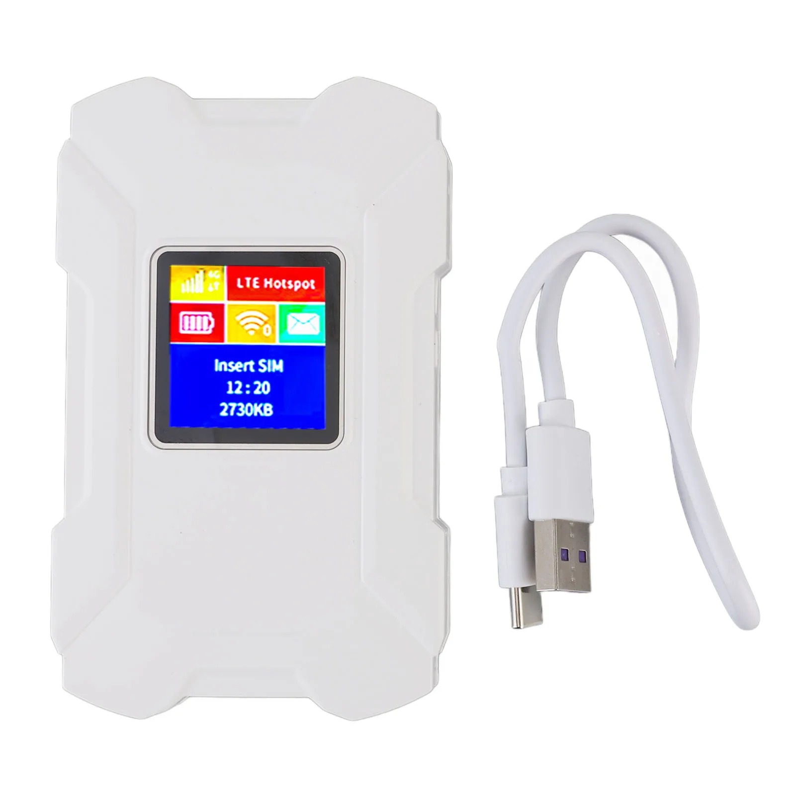4G LTE Mobile Hotspot Router with 1.44in Color Screen 3000mAh Support 32 Users for Americas Europe Australia Asia Southeast Asia
4G LTE Mobile Hotspot Router with 1.44in Color Screen 3000mAh Support 32 Users for Americas Europe Australia Asia Southeast Asia